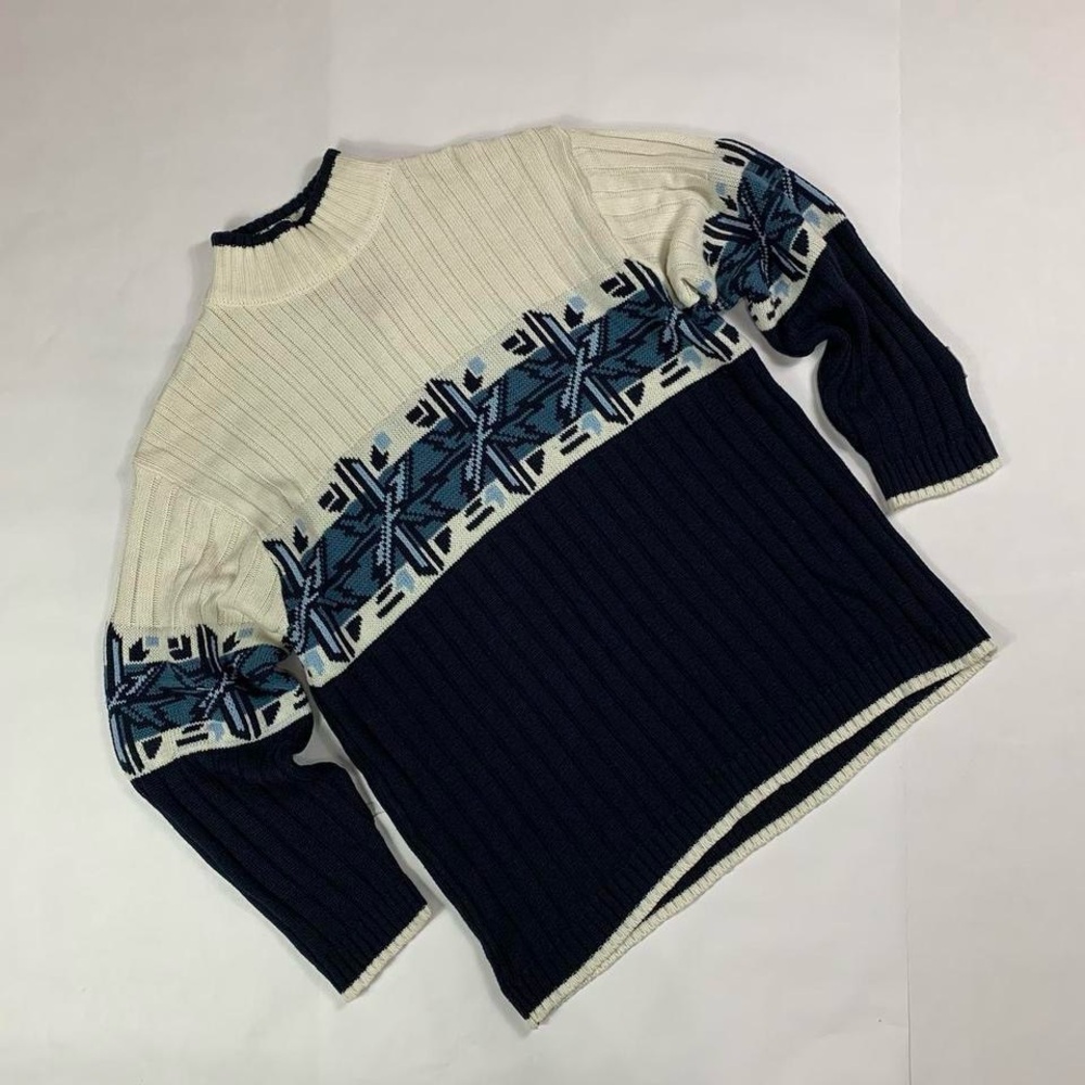 Y2K Southpole Snowflake Knit Sweater